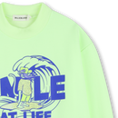 Boy Sweatshirt - Green/lemon