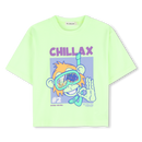 Boy Short Sleeves T-Shirt - Green/lemon