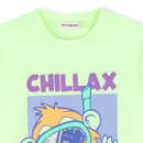 Boy Short Sleeves T-Shirt - Green/lemon