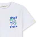 Boy Short Sleeves T-Shirt - White