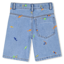 Boy Denim Bermuda Shorts - Double Stone/bleach