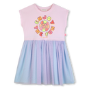 Sequins&amp;Glitter 2 Tone Dress - Pale Pink
