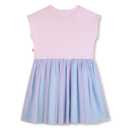 Sequins&amp;Glitter 2 Tone Dress - Pale Pink