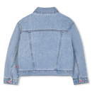 Color Studs Denim Jacket - Double Stone/bleach