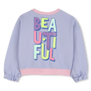 Sequins French Terry Jumper - Angel Blue