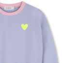 Sequins French Terry Jumper - Angel Blue