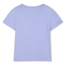 Sequins Short Sleeve T-Shirt - Angel Blue