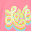 Glitter Loose Fit T-Shirt - Fuchsia