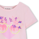 Sequins Short Sleeve T-Shirt - Pale Pink