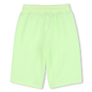 Boy Bermuda Shorts - Green/lemon