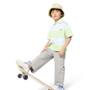 Boy Short Sleeve Polo - Seagreen