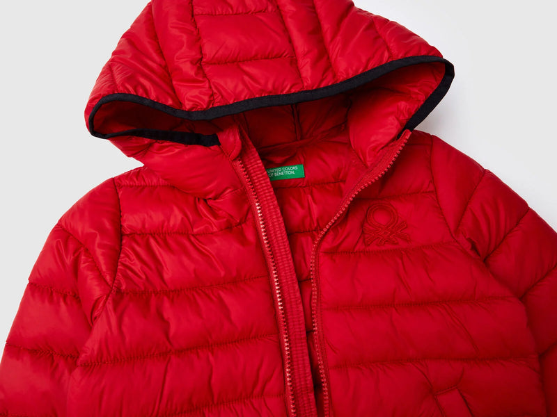 Boys Hooded Jacket - Red