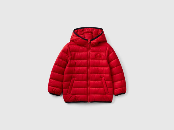 Boys Hooded Jacket - Red