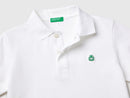 Boys Plain Polo Shirt - White