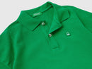 Boys Plain Polo Shirt - Green