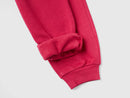Girls Cuff Joggers - Magenta