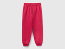 Girls Cuff Joggers - Magenta