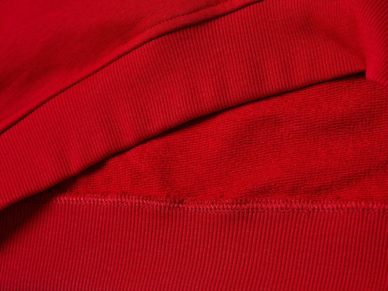Boys Logo Round Neck Sweater - Red