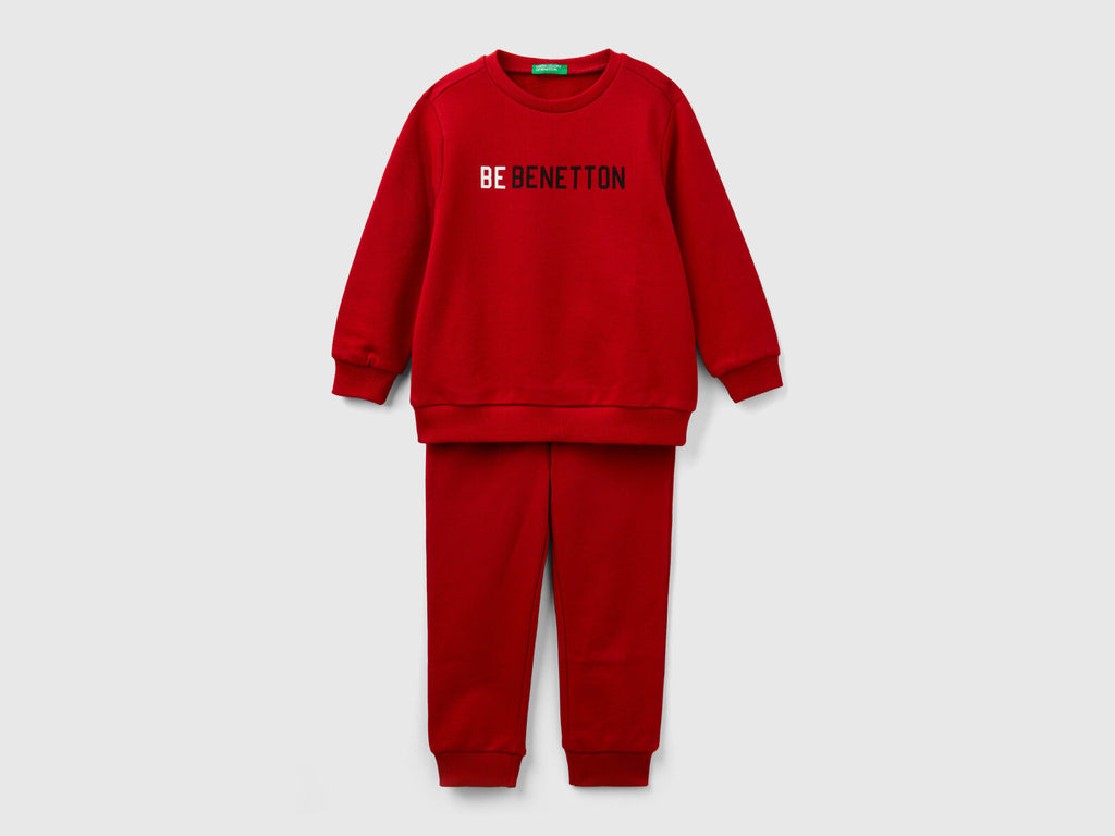 Boys Tracksuit Red