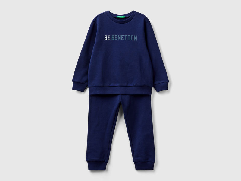 Boys Tracksuit Navy - Main Image