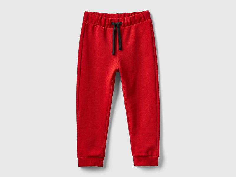 Boys Cuff Joggers - Red
