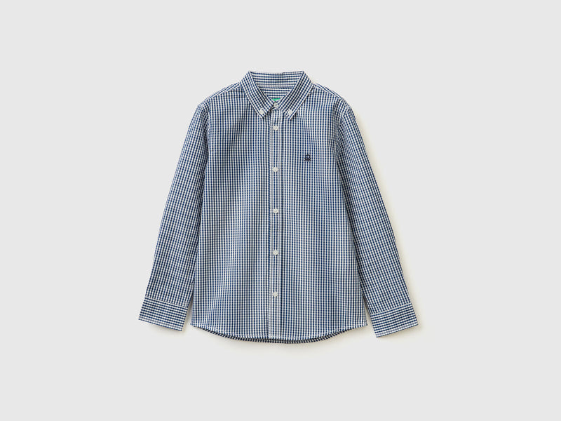 Boys Shirt - Blue Check
