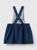 Girls Be Play Dungaree - Denim