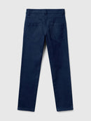 5 Pocket Slim Chino - Navy