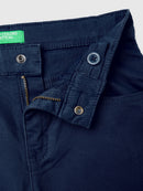 5 Pocket Slim Chino - Navy