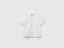Boys Linen Shirt - White