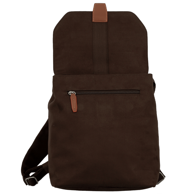 Uppsala Flap Backpack - Chocolate
