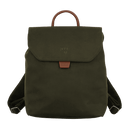 Uppsala 30cm Flap Backpack - Olive