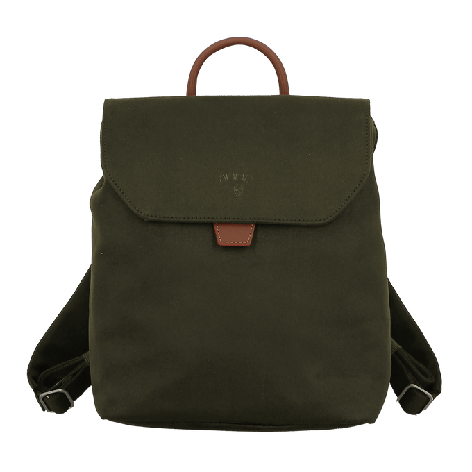 Uppsala 30cm Flap Backpack - Olive