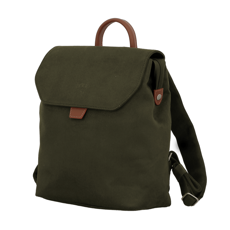 Uppsala 30cm Flap Backpack - Olive