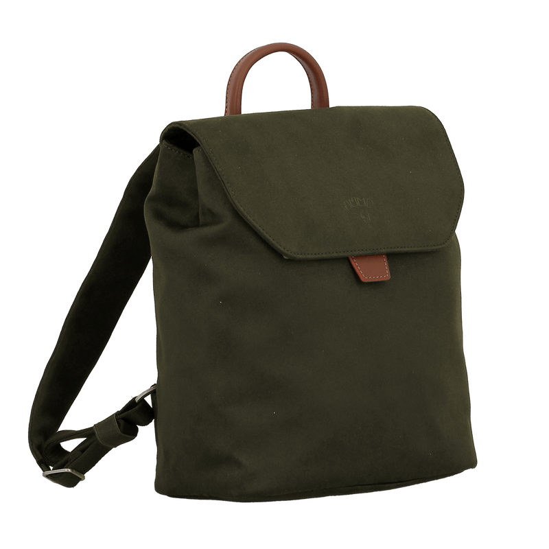 Uppsala 30cm Flap Backpack - Olive