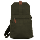 Uppsala 30cm Flap Backpack - Olive