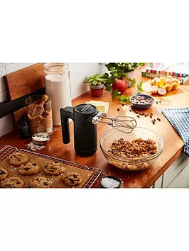 Cordless Hand Mixer - Onyx Black