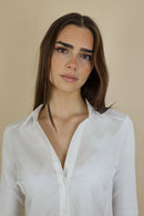 Una Cotton Shirt - White