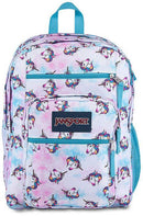 Big Student Backpack - Unicorn Clouds