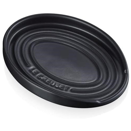Oval Spoon Rest - Matt Black
