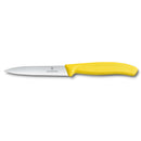 Swiss Classic Paring Knife 10cm Serrated - Yellow