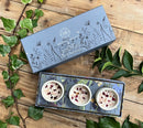 Irish Botanicals Set of 3 Candles - Rosehip & Bramble Leaf