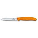 Swiss Classic Paring Knife 10cm Serrated - Orange