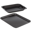 Non-Stick 2 piece Roasting Tin & Tray Set