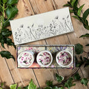 Irish Botanicals Set of 3 Candles - Elderberry & Spotted Nettle