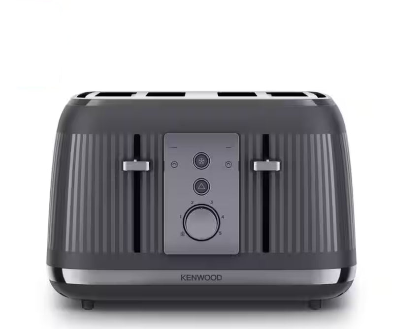 Dusk 4 Slice Toaster - Grey