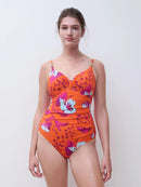 Swimsuit - Painted Flowers
