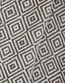 Ascot Cotton Throw Charcoal - 228x250cm