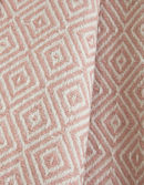 Ascot Cotton Throw Pink - 180x250cm