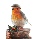 Flat Cap Robin Figurine